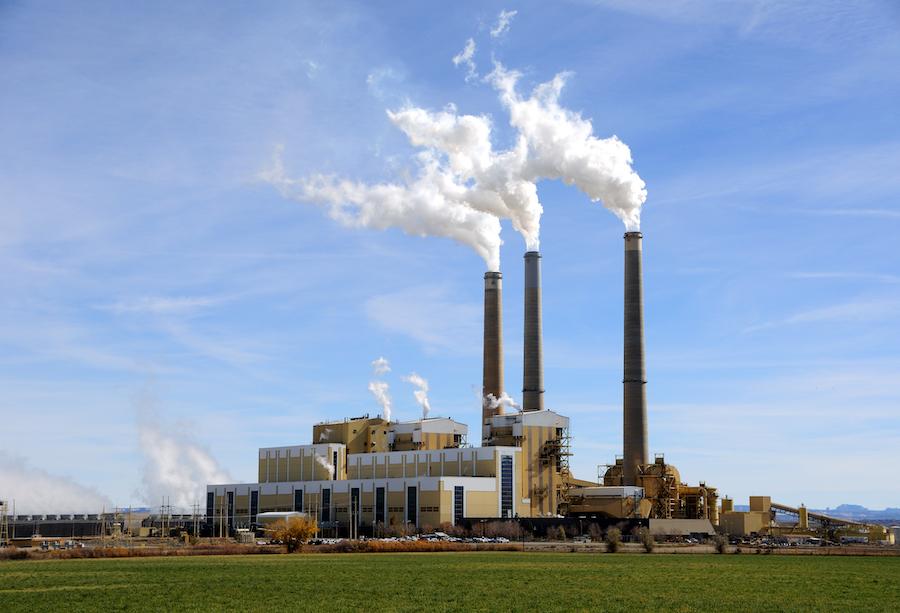 A picture of the Central Utah Coal-Fired Power Plant